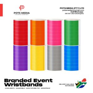300 Branded Event Wristbands