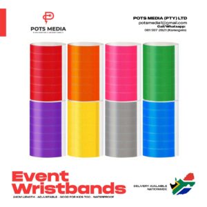 700 Unbranded Event Wristband